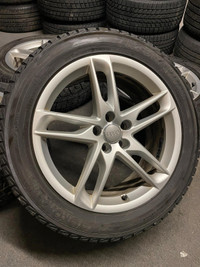 19" Audi Q5 / SQ5 OEM Wheels by Ronal - Yokohama Winter Tires