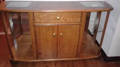 Console-Cabinet (Solid Oak), View more