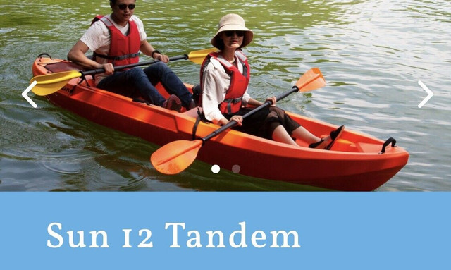 Azul Sun 12 Tandem 2-Person Kayak on Clearance! in Canoes, Kayaks & Paddles in Kawartha Lakes