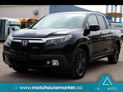 Located at Match Auto Market Central, 712 Portage Ave, Winnipeg, MB R3G 0M6 2017 Honda Ridgeline Spo...