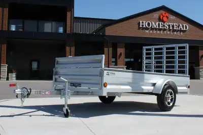 2026 Homestead Hauler 5x10 Solid Side Utility Trailer Specifications: G.V.W: 2,720 lbs Payload: 2,10...