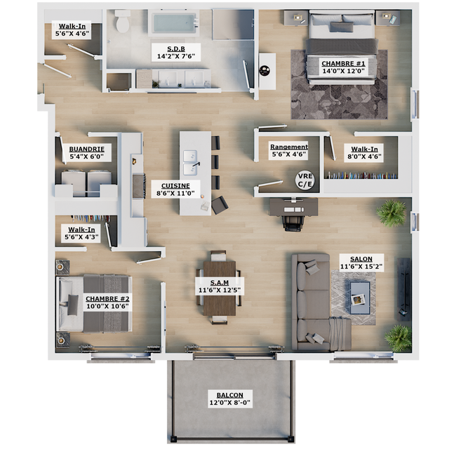 LOGEMENTS NEUFS HAUT DE GAMME À LOUER – 3 ½, 4 ½ et 5 ½ in Long Term Rentals in West Island - Image 12