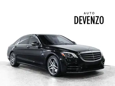 2019 Mercedes-Benz S 560 4MATIC LWB Empattement allongé Noir Obsidienne métallisé Cuir Exclusive Nap...