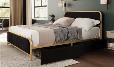 Beds ( Twin ) ( Full ) ( Queen ) ( King ) Bed Frames + Mattress, View more