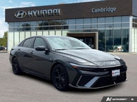 The crisp 2025 Hyundai Elantra N Line Ultimate, sporting a dynamic Amazon Grey exterior and a sophis... (image 6)