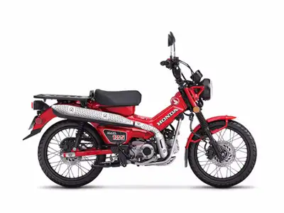 2025 Honda Trail 125Honda Trail 125The Honda Trail 125 is a mega hit with riders around the world—an...