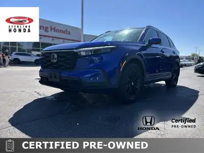 Command attention on every road in this stunning 2023 Honda CR-V Sport, radiating confidence in its...