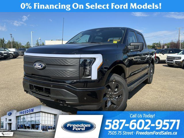 2025 Ford F-150 Lightning Flash | 312A | 4X4 | SuperCrew 145 in Cars & Trucks in Edmonton