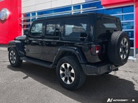Beautiful Black 2023 Jeep Wrangler Sahara 4x4, 8-Speed Automatic, Powerful Yet Fuel Efficient 2.0L 4... (image 3)