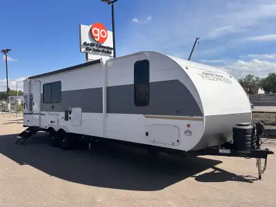 The 2026 Wildwood 28ICE is a spacious travel trailer designed for comfortable family camping and ext...