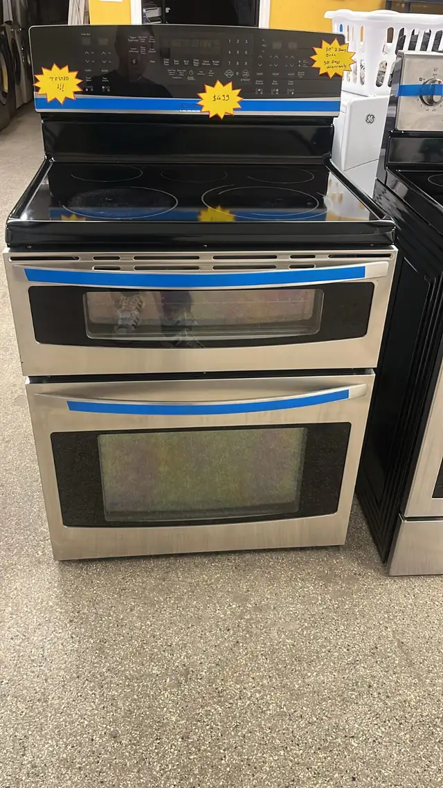 Kenmore  30” Double Oven Convection Stove 30-Day Warranty in Stoves, Ovens & Ranges in Kitchener / Waterloo - Image 2