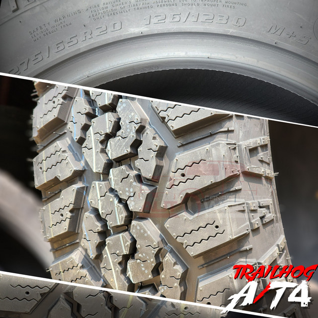 NEW!! TRAILHOG A/T4! LT275/65R20 M+S - Other Sizes Available!! in Tires & Rims in Edmonton - Image 3
