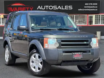 FREE ONE YEAR OR 20,000 KM COMPREHENSIVE LUBRICO WARRANTY!! 2006 Land Rover LR3 4WD | Luxury SUV | P...