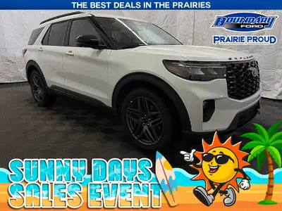 Welcome to Boundary Ford Sales. Sunny Days Sales Event on Now! Get your best deal on every New and U...