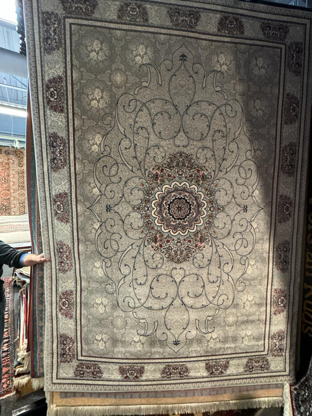 SALE: 7x10ft machine made RUGS at Caspian Rugs Centre in Rugs, Carpets & Runners in Calgary - Image 4