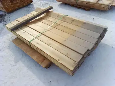 Fence, Deck, and Construction Lumber at Bryan's Auction, View more