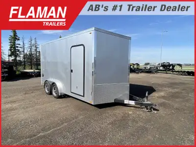 2026 Legend 7.5'x14' Cyclone Steel V-nose Enclosed Cargo Color: Silverfrost Axles: (2) 3500lb E-Z Lu...