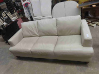 Leather / Leather Style Couch 80" wide