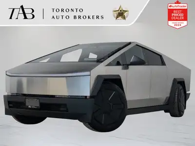 Recent Arrival! Silver 2024 Tesla Cybertruck FOUNDATION SERIES | FSD | 20 IN NOW OFFERING 3 MONTH DE...