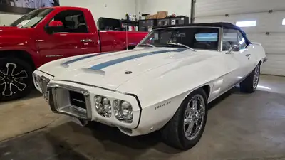 1969 Pontiac Firebird Convertible restomod. Trans Am Tribute car. Sold new in Los Gatos California,...