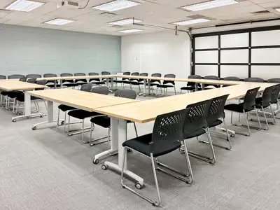 Find an office space for rent that’s configured to support teams of 10 employees and meets all your...