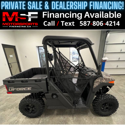 Welcome to Motorsports Financing - Kelowna! 2025 Cfmoto Uforce Engine: 1000