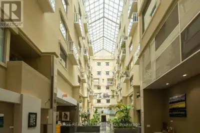 Suite 210 at 437 Roncesvalles Avenue sits at the centre of it all! Located within the architecturall...