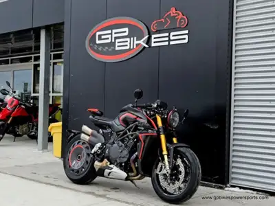 The 2021 MV Agusta Rush 1000 is an ultra-exclusive, 300-unit limited edition ''hyper naked'' motorcy...