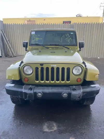 Alpha Autoparts Calgary is parting out this 2007 Jeep Wrangler. Contact us for more details. Engine...