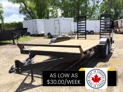 Welcome to Vehicle Venture. 2026 CANADA TRAILER 7'X16' CAR & EQUIPMENT TRAILER 7000 GVWR (CE716-7K)...