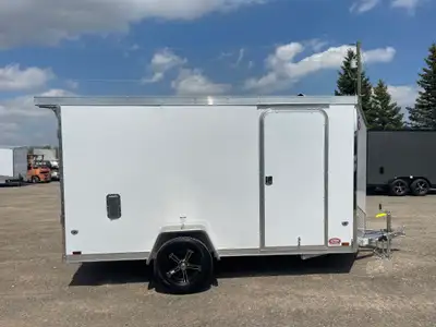 LEGACY SERIES ALL ALUMINUM FRAME 6' X 12' SINGLE AXLE CARGO WITH RAMP DOOR AND POLYCORE PANEL UPGRAD...