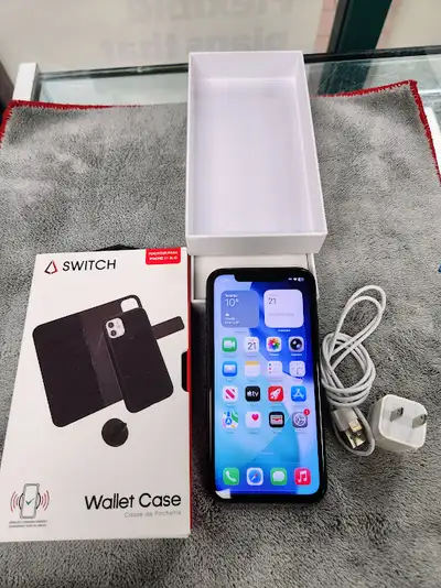 iPhone 11 64gb Black 90% 3 Months Warranty W/Charger And Cse, View more