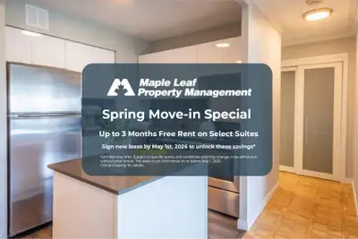 One bedroom available! *Special Offer Available* Spring Move-in Special Up to 3 Months Free Rent on...