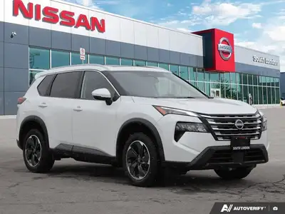 Recent Arrival! AWD. 2024 Nissan Rogue SV 4D Sport Utility White CVT with Xtronic AWD 1.5L DOHC Fina...