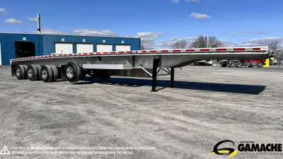 Trailer / Remorque - # STOCK: R-36487 2019 EAST 53' ALUMINIUM FLATBED LES VÉHICULES SONT SITUÉS AU /...