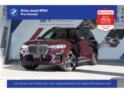 2020 BMW X7 xDrive40i Ametrine Metallic 3.0L I6 DOHC 24V AWD 8-Speed Automatic EXTERIOR - AMETRINE M...