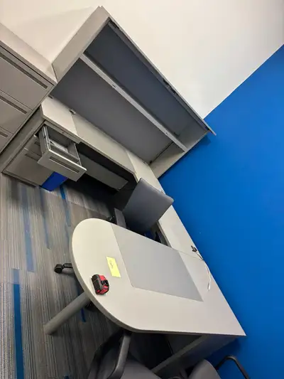 Allsteel U-Shape Desk with Hutch – Preowned | $700/Each!, View more