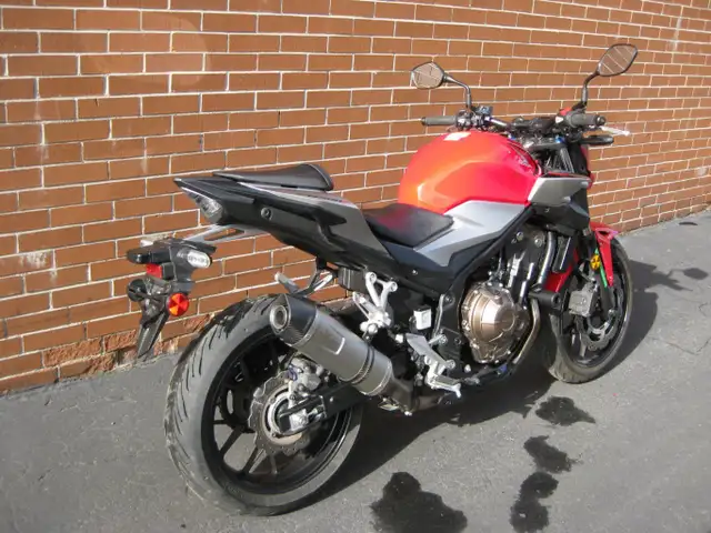 2020 HONDA CB500 FA ABS - CONGRATS TO SIR BENJAMIN - “THE ROAD W in Street, Cruisers & Choppers in City of Toronto - Image 4