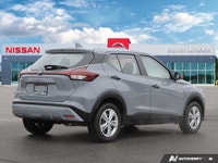 2024 Nissan Kicks S 4D Sport Utility Gray Pearl CVT with Xtronic FWD 1.6L 4-Cylinder DOHC 16V Come v... (image 2)