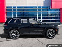Diamond Black Crystal with a Stunning Wicker Beige Nappa Leather Interior. This 2024 Jeep Grand Cher... (image 6)