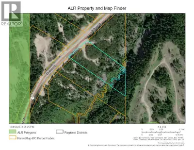 This 5.78 Acre vacant lot backing on to crown land is located in an ideal area for outdoor enthusias...