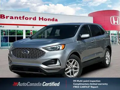 Command the road and embrace adventure in this sophisticated 2023 Ford Edge SEL, striking in Silver....