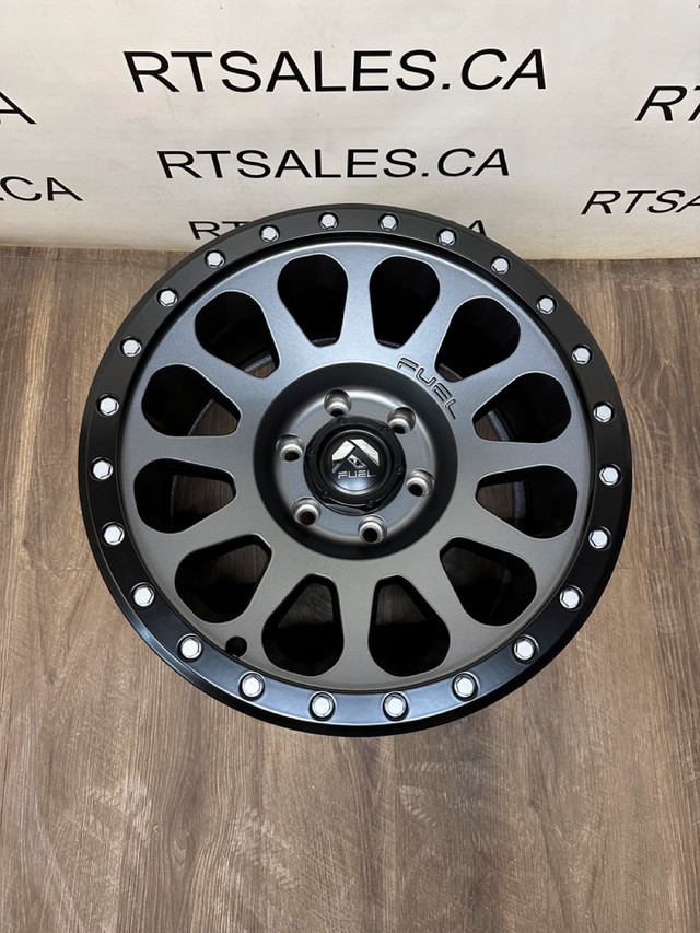 18x9 Fuel Vector Rims 6x139.7 GM 1500 Ram in Tires & Rims in Saskatoon