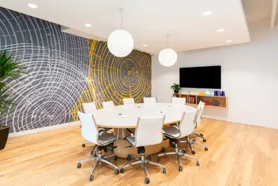 Find an office space for rent that’s configured to support teams of 10 employees and meets all your...