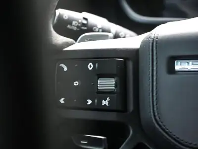 The 2023 Land Rover Defender 110 P525 V8 is a high-performance SUV that blends classic Defender char...