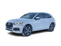 2019 Audi Q5 45 Technik quattro Ibis White S-LINE PACKAGE On-Board Navigation, Panorama Sunroof, Rea... (image 2)