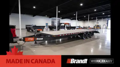 Brandt Work Ready™ Utility Trailers are built tough and engineered to last. Our high-strength tubula...