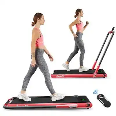BRAND NEW - Folding Under Desk Treadmill W/ Speaker Remote... LO, View more