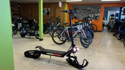 Brand New Snow Scooter GIO 2000W Financing https://atvedmonton.com/pages/financing $2,695 plus GST t...