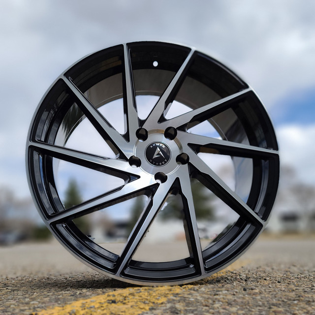 20" Armed 9mm Machined Black! Wheel Deal! - $1090! - Full set! in Tires & Rims in Kelowna - Image 3